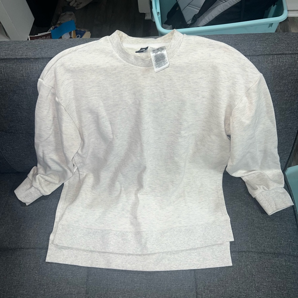 Adidas side split oversized sweater